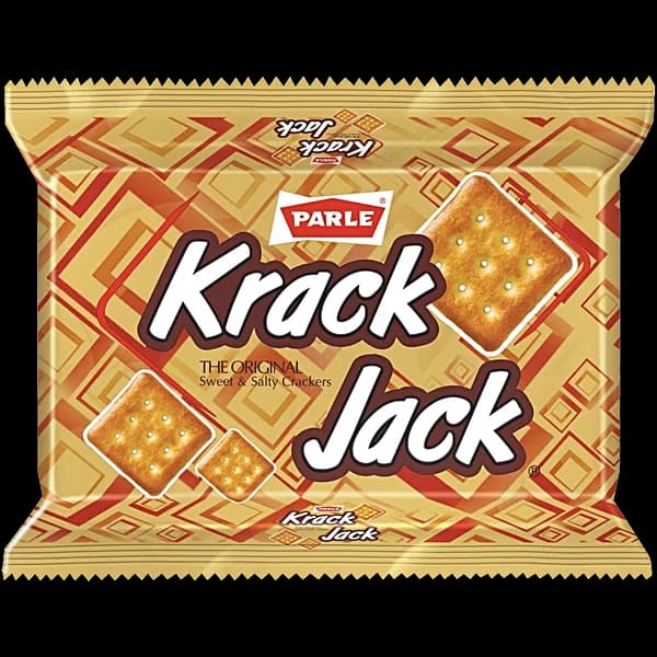 Parle Krackjack Crackers Sweet & Salty Biscuits