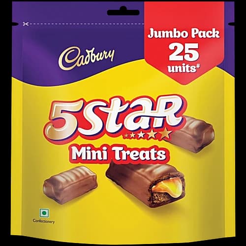 Cadbury 5 Star Chocolate Multipiece